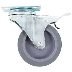 Otočná kolečka s dvojitou brzdou 4 ks 75 mm - obrázek 4
