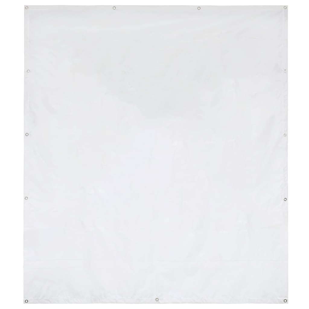 vidaXL Cort de petrecere cu pereți laterali, alb, 2×2 m, PVC, 550 g/m² vidaXL