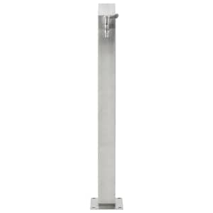 Zahradní sloupek na vodu nerezová ocel čtvercový 95 cm - obrázek 2