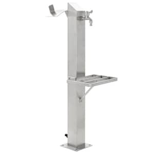 vidaXL veekraan aeda, roostevaba teras, kandiline, 95 cm