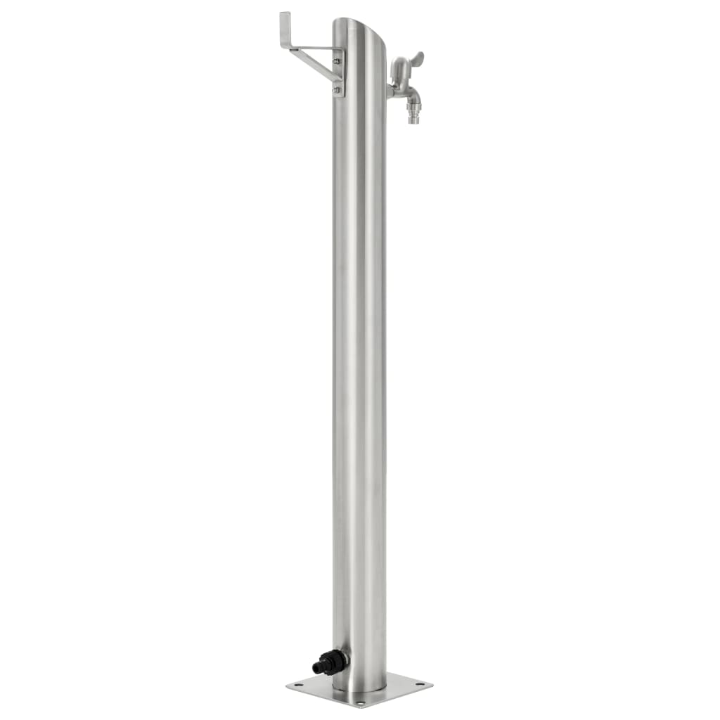 Thumbnail - vidaXL Garten-Wassersäule Edelstahl Rund 95 cm