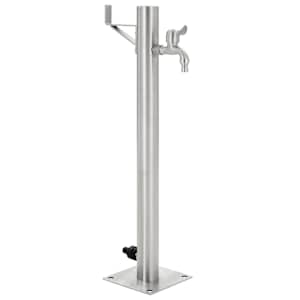 vidaXL veekraan aeda, roostevaba teras, &uuml;mar, 65 cm