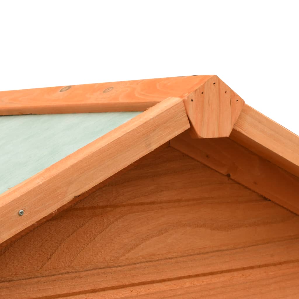 Cage à Oiseaux Pin Massif Et Bois De Sapin 125,5x59,5x164 Cm VidaXL 16 width=274