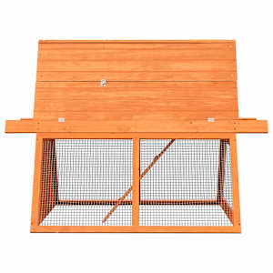 Králíkárna 152 x 128 x 108 cm masivní borové a jedlové dřevo - obrázek 5