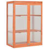 vidaXL kasvuhoone puidust 75x47x109 cm