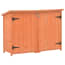 vidaXL fa kerti fészer 128x42x91 cm termék 2. képe