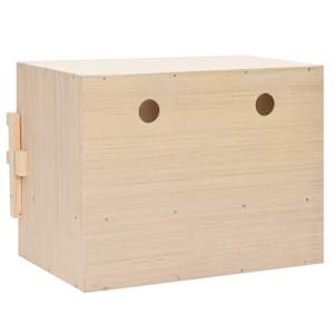 Snáškové hnízdo 2 boxy 63 x 40 x 45 cm masivní borovice - obrázek 7