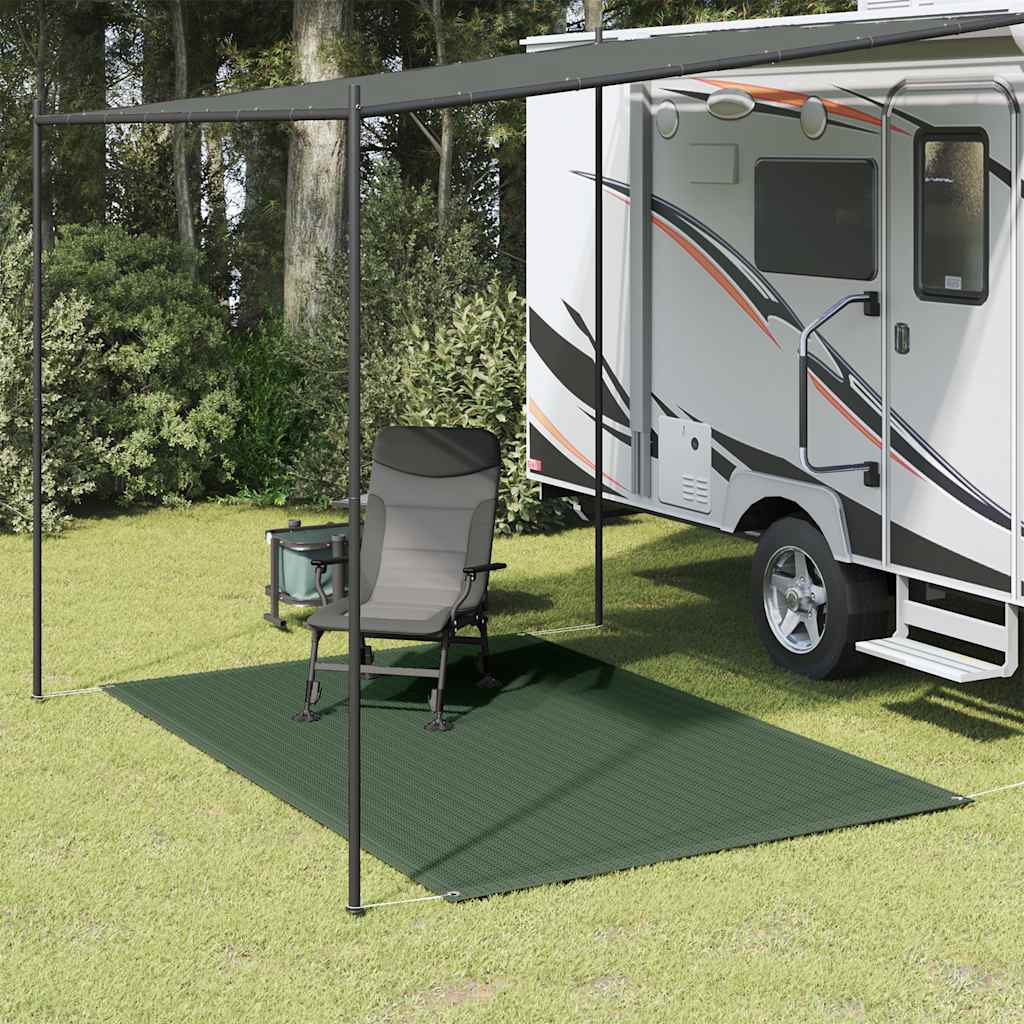 vidaXL Telttamatto 250x200 cm HDPE vihreä