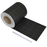 vidaXL PVC Fence Strip Roll 70x0.19 m Rattan