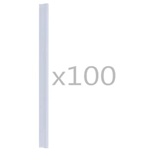 100 ks klipy na panelovou stínicí pásku PVC průhledné - obrázek 2