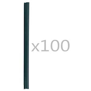 100 ks klipy na panelovou stínicí pásku PVC zelené - obrázek 2