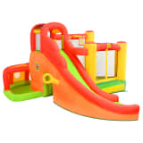 Happy Hop Aufblasbare Hüpfburg mit Rutsche 450x380x230 cm PVC