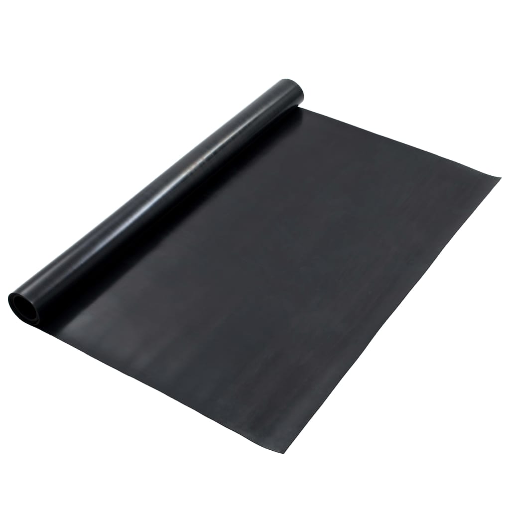 Thumbnail - vidaXL Bodenmatte Rutschfest Gummi 1,2x2 m 2 mm Glatt