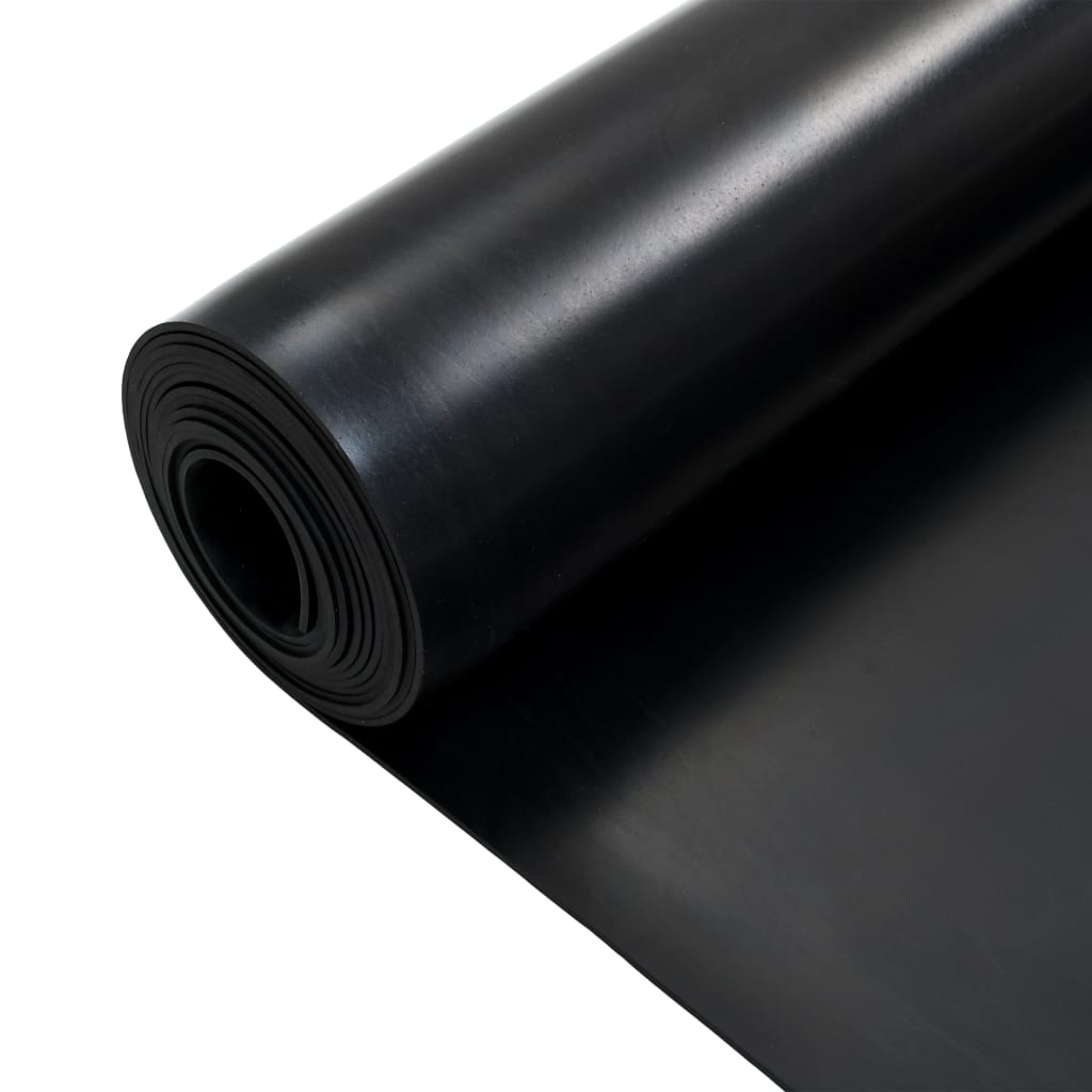 vidaXL Covor de cauciuc anti-alunecare, 1,2 x 5 m, 3 mm, neted