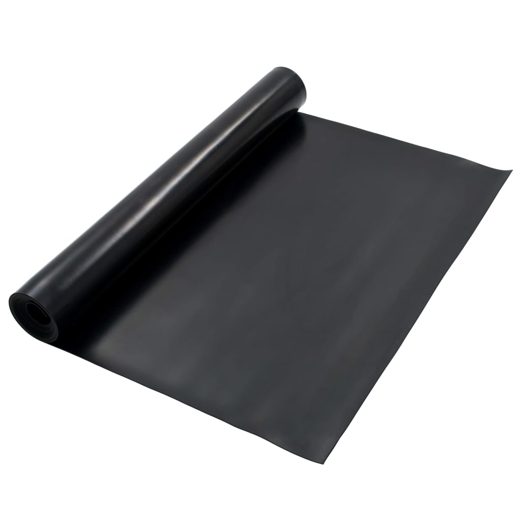 Thumbnail - vidaXL Bodenmatte Rutschfest Gummi 1,2x5 m 3 mm Glatt