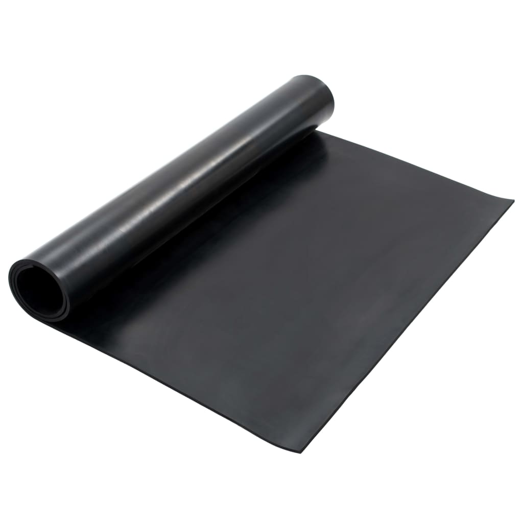 Thumbnail - vidaXL Bodenmatte Rutschfest Gummi 1,2x2 m 8 mm Glatt
