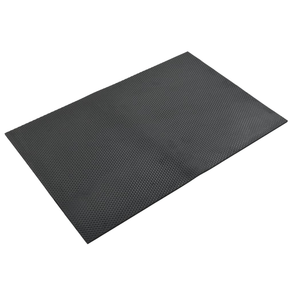 

vidaXL Stalmat anti-slip kiezel 12 mm 1,2x0,8 m rubber