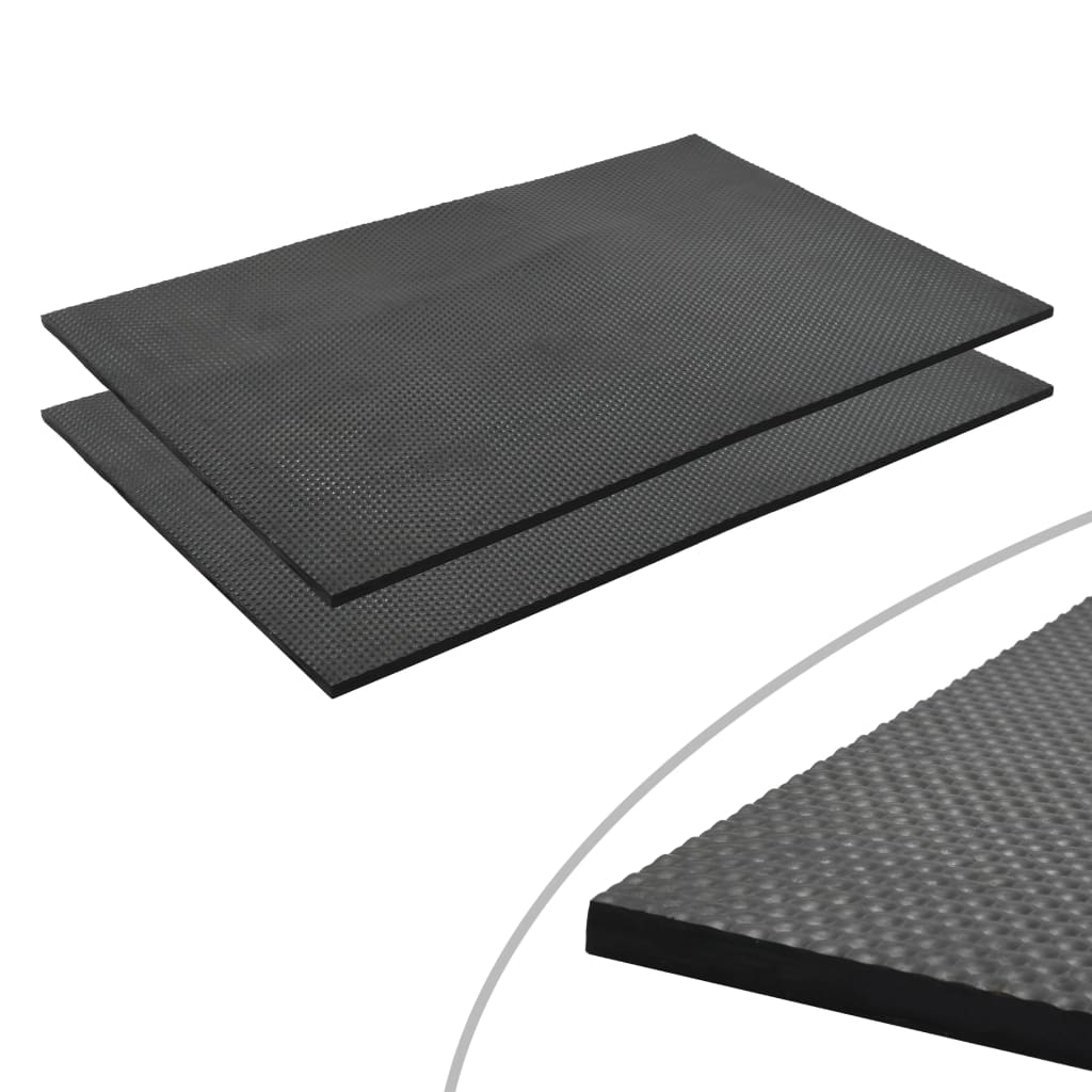 vidaXL Vloermat anti-slip 18 mm 1,2x0,8 m rubber kiezel vidaXL Vloermat anti-slip 18 mm 1,2x0,8 m rubber kiezel