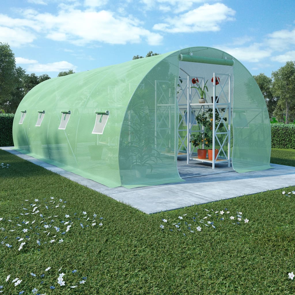 vidaXL Walk-in Greenhouse 78.7x31.5x68.1