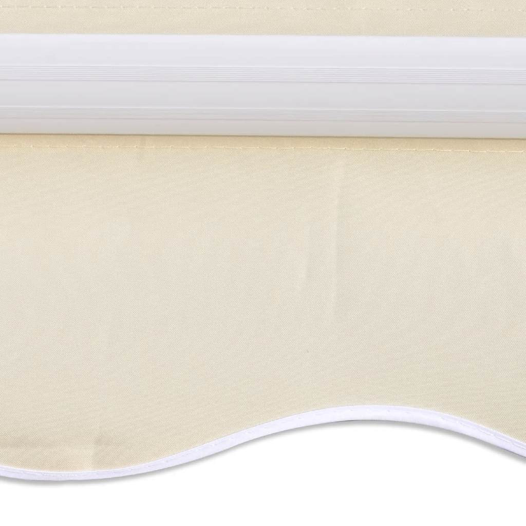 

vidaXL Luifel gemotoriseerd uitschuifbaar 400 cm crème