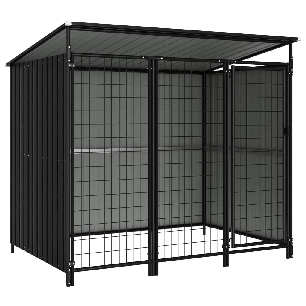 

vidaXL Outdoor Dog Kennel 76"x52.4"x64.6"
