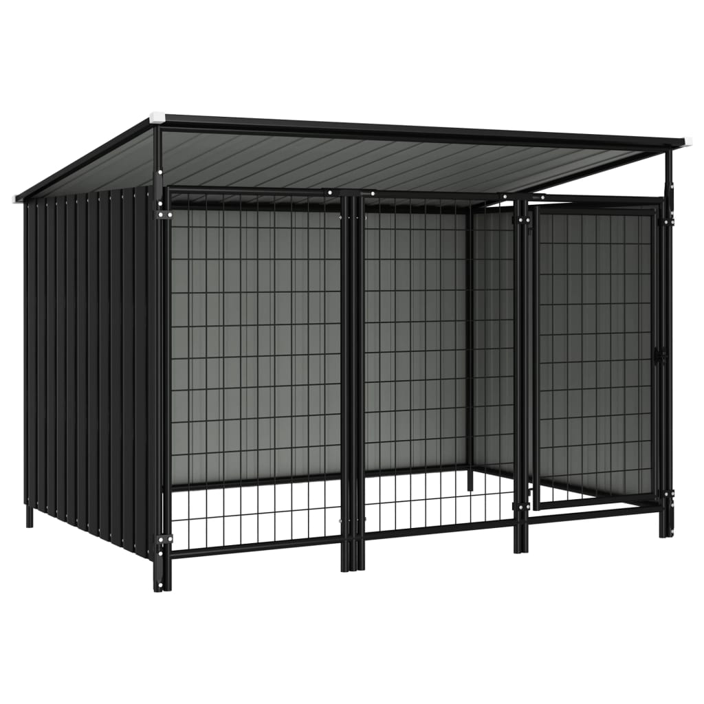 

vidaXL Outdoor Dog Kennel 76"x52.4"x45.7"