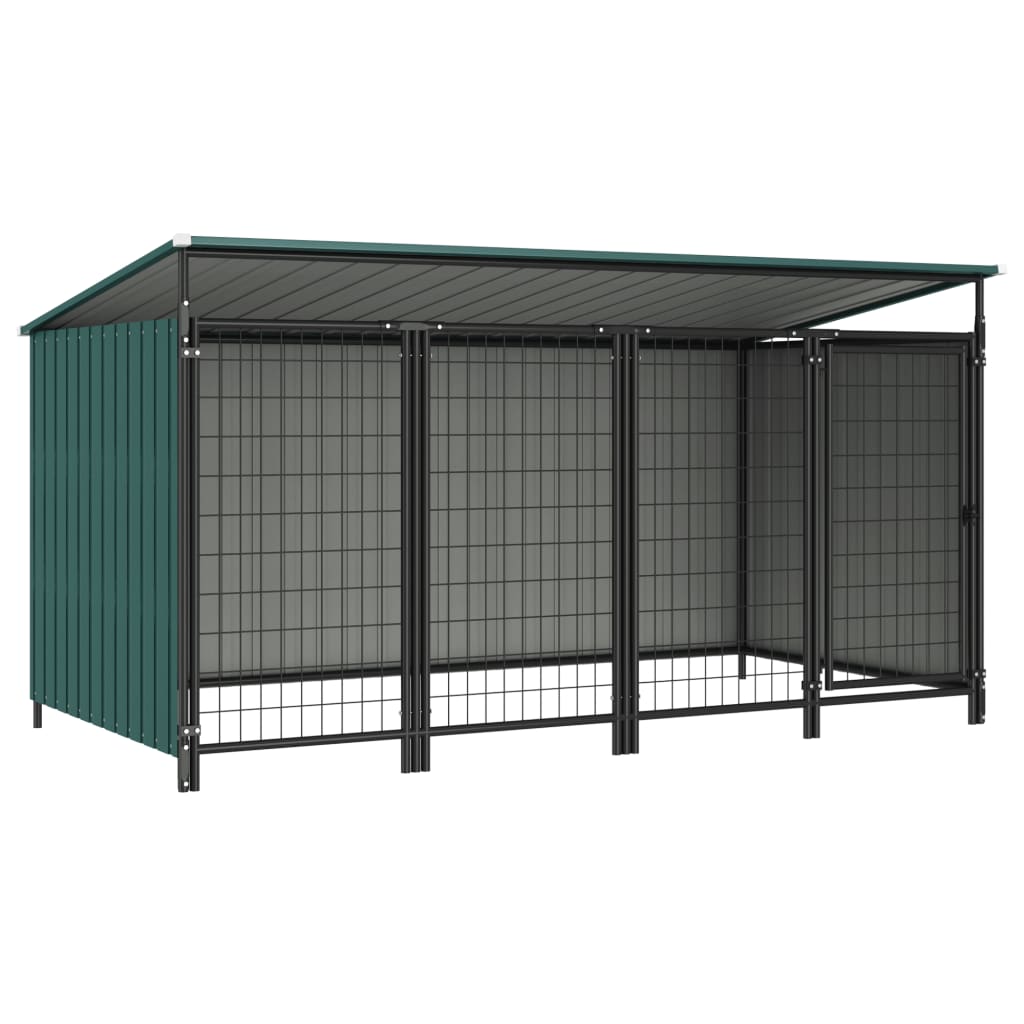

vidaXL Outdoor Dog Kennel 99.6"x52.4"x45.7"
