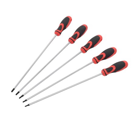 10-teiliges Torx-Schraubendreher-Set | 5,1 Cm (2 Zoll) Bits | T10 Bis T40 | Inkl. Antriebshalter