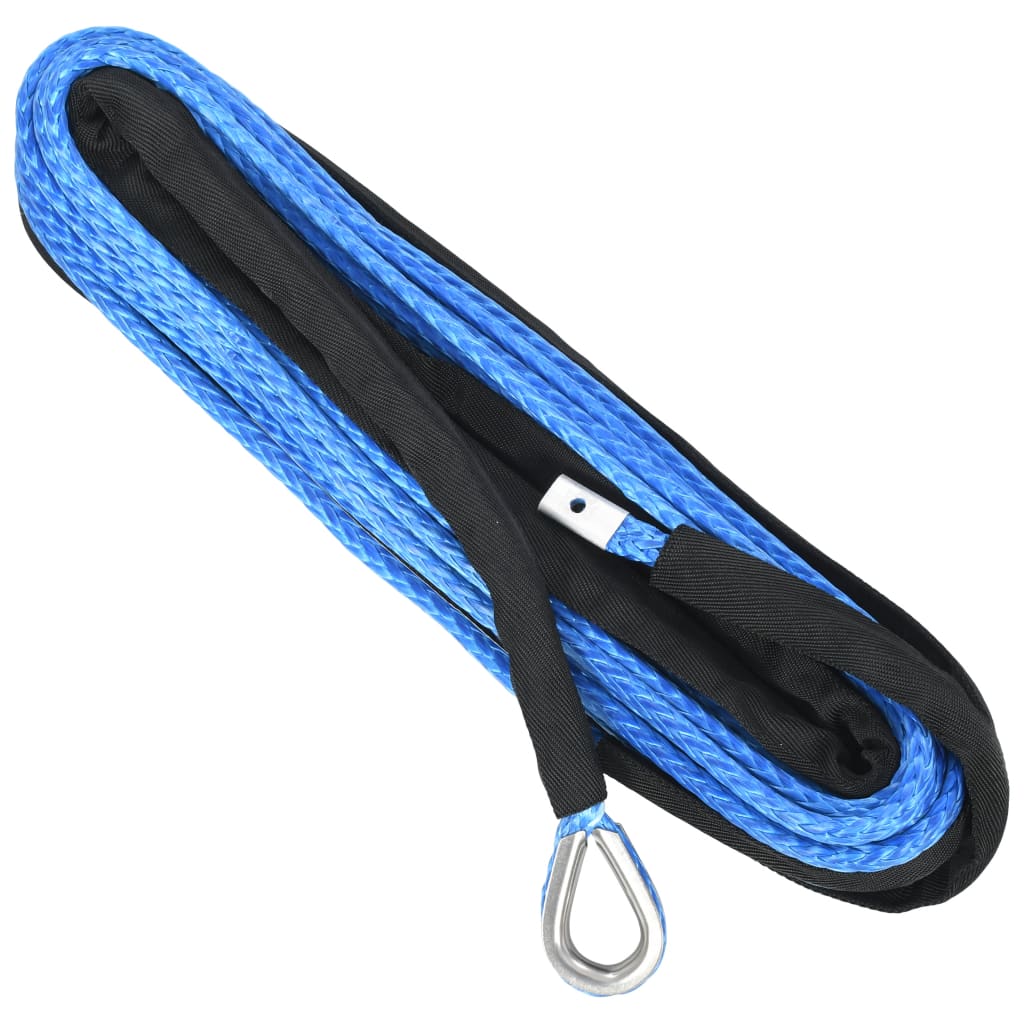 vidaXL Windenseil Blau 9 mm x 26 m