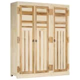 vidaXL Ensemble d'armoires 2 pcs Bois de manguier massif