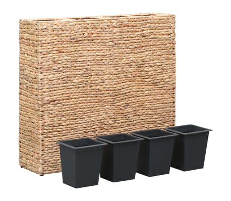 vidaXL Raised Bed with 4 Pots Water Hyacinth