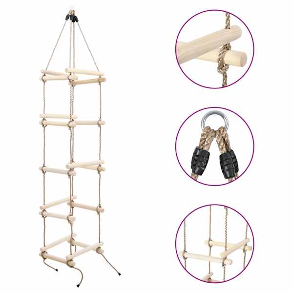 vidaXL laste n&ouml;&ouml;rredel 200 cm, puit