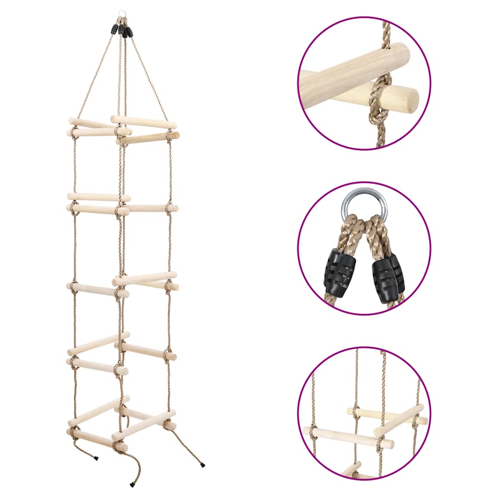 vidaXL Taustige barn 200 cm tre