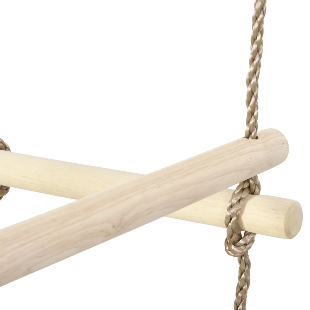 Dětský provazový žebřík 200 cm dřevo