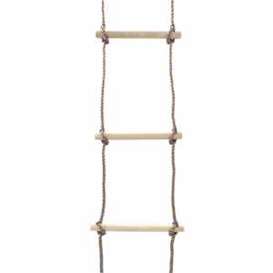 Dětský provazový žebřík 290 cm dřevo - obrázek 4