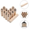 vidaXL Number Kubb m&auml;ngukomplekt, puidust