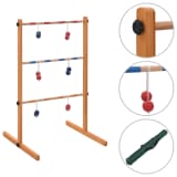 vidaXL Hra Golf Spin Ladder dřevěná