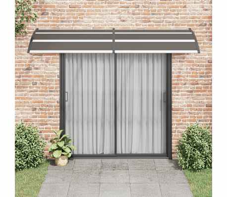 vidaXL Stogelis durims, juodos spalvos, 300x100cm, PC