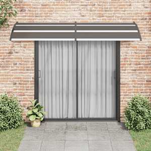 vidaXL Stogelis durims, juodos spalvos, 300x100cm, PC