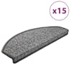 vidaXL Trepimatid 15 tk 65 x 24 x 4 cm Non-Slip Tumehall