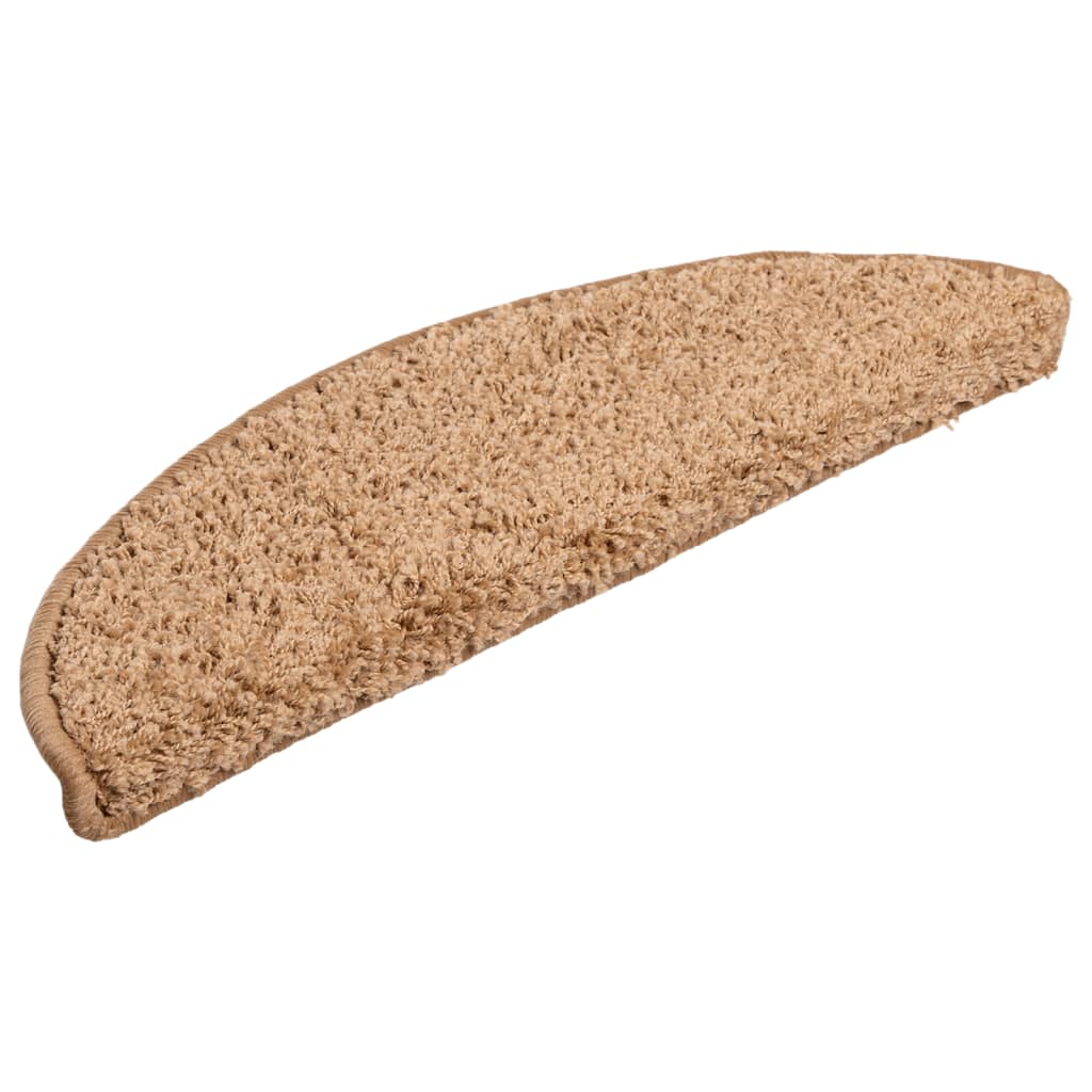 

vidaXL 15 st Trapmatten 56x20 cm beige