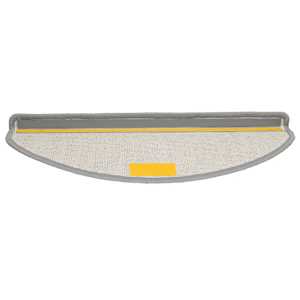 Schodové rohože 15 ks 65 x 21 x 4 cm šedé, půlkulaté, velké - obrázek 5