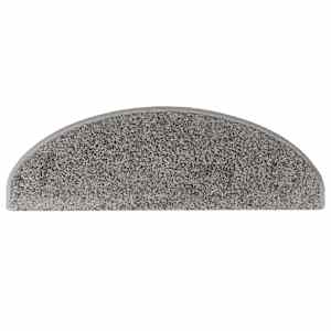 Schodové rohože 15 ks 65 x 21 x 4 cm šedé, půlkulaté, velké - obrázek 6