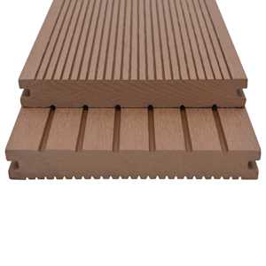 vidaXL WPC Solid Decking Boards with Accessories 16m&sup2; 2.2m Light Brown