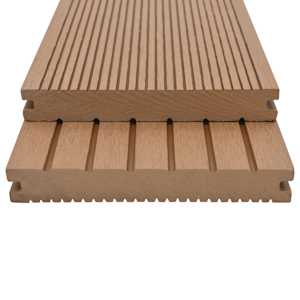 vidaXL Pavimento per Esterni in WPC Pieno Accessori 30 m&sup2; 2,2 m Teak