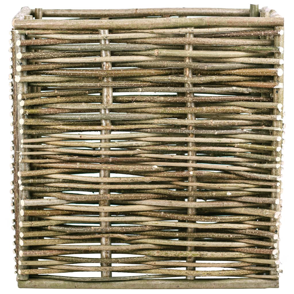 vidaXL Lit surélevé de jardin 80x40x80 cm Bois de noisetier