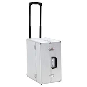 Pilotski kovček 47x39x27 cm srebrn aluminij