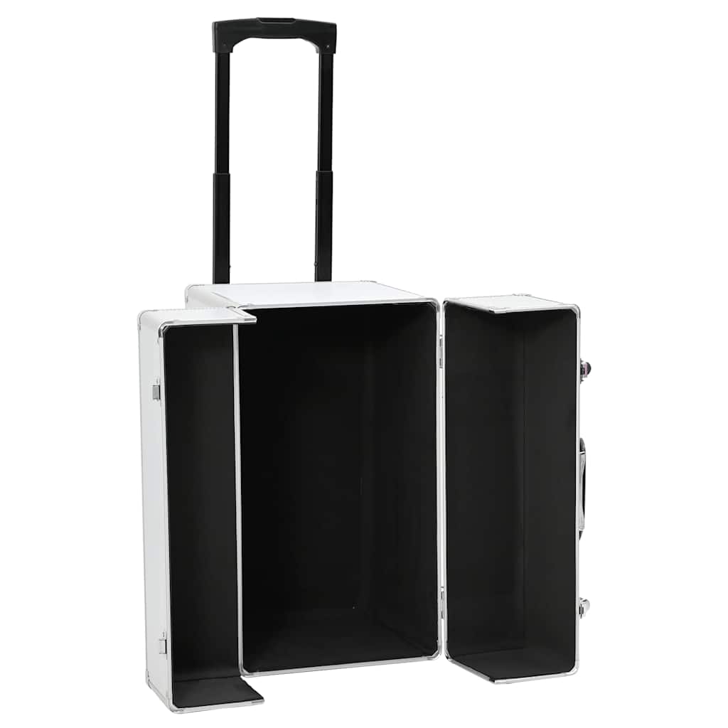 Thumbnail - vidaXL Pilotenkoffer 47 x 39 x 27 cm Silbern Aluminium