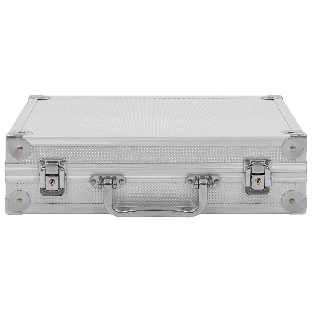 Mallette Pour Arme à Feu VidaXL - Aluminium Et ABS Noir - 47x26x8.3 Cm - Coffre De Rangement Sécurisé