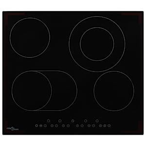 vidaXL keraamiline pliit 4 plaadiga, puutetundlik, 6600 W